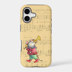 Trumpet Mouse on Sheet Music - Case-nate iPhone 5
