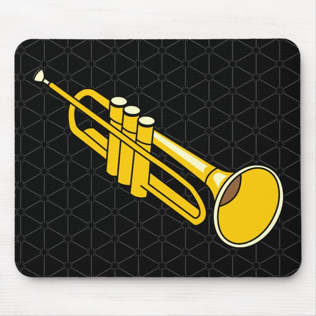 Trumpet Mouse Pad (Front)