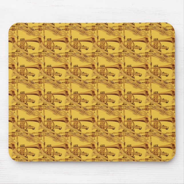 Trumpet Mouse Pad (Front)
