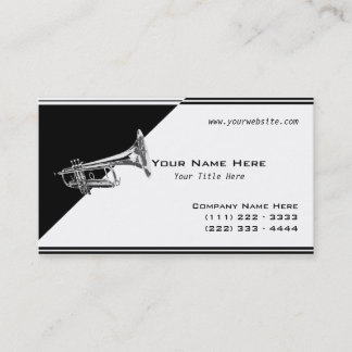 Trumpet Music Business Card
