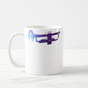 Trumpet Music Instrument Musician Blow Orchestra Coffee Mug