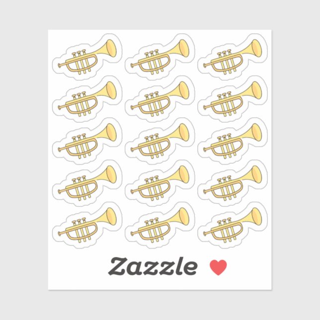 Trumpet Music Lesson Teacher Bujo Planner (Sheet)