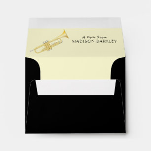 Trumpet Music Teacher Envelope