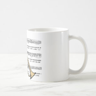 Trumpet musical 11 B Coffee Mug