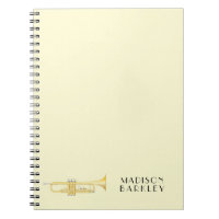 Trumpet Musician Band Teacher Notebook