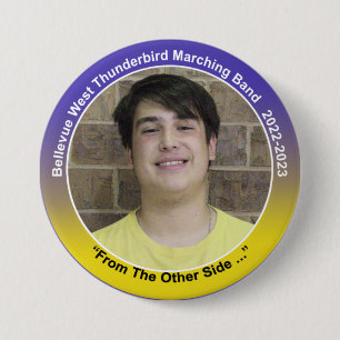 Trumpet Nathan 12 7.5 Cm Round Badge