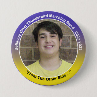 Trumpet Nathan 12 7.5 Cm Round Badge