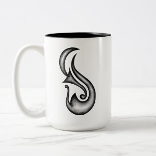 Trumpet of the Moon Two-Tone Coffee Mug