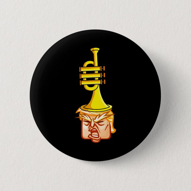 Trumpet Part 3  6 Cm Round Badge (Front)