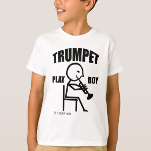 Trumpet Play Boy T-Shirt