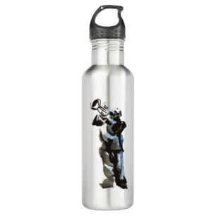 Trumpet Player 710 Ml Water Bottle