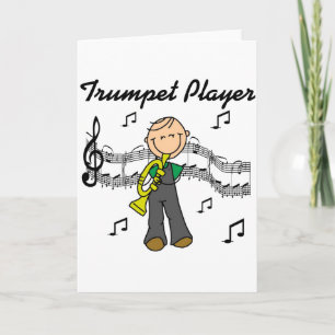 Trumpet Player Card
