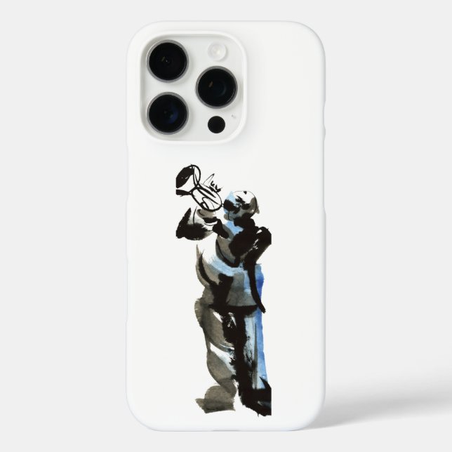 Trumpet Player Case-Mate iPhone Case (Back)