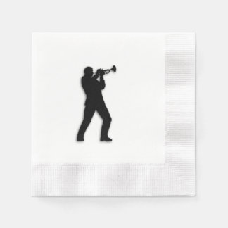 Trumpet Player Napkin