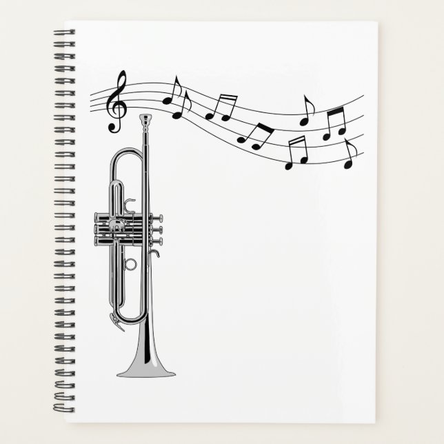 Trumpet Player Planner (Front)