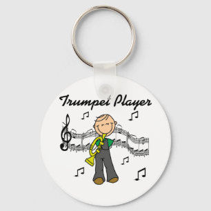 Trumpet Player T-shirts and Gifts Key Ring