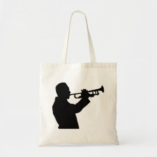 Trumpet Player Tote Bag