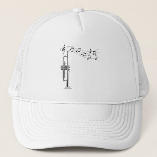 Trumpet Player Trucker Hat