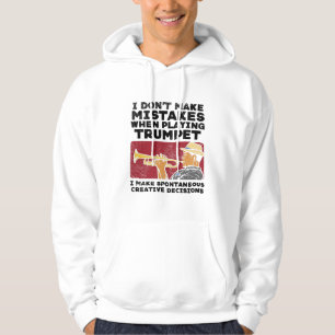 Trumpet - Playing A Trumpet Hoodie