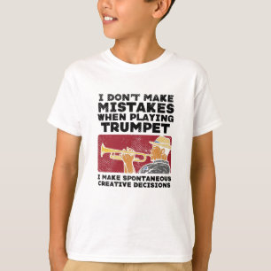Trumpet - Playing A Trumpet T-Shirt