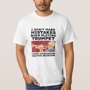 Trumpet - Playing A Trumpet T-Shirt