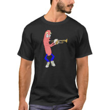 Trumpet Playing Weenie Dark T-Shirt