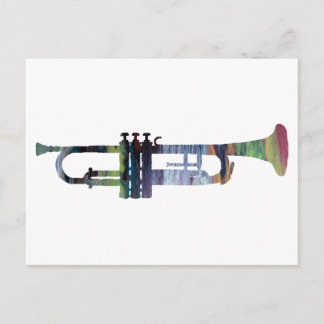 Trumpet Postcard