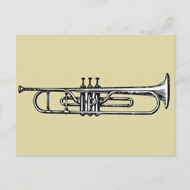 Trumpet Postcard (Front)