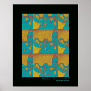 trumpet print for walls