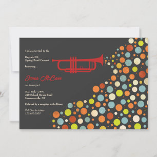 Trumpet Recital Invitation
