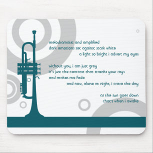 trumpet rings : cave dweller mouse pad
