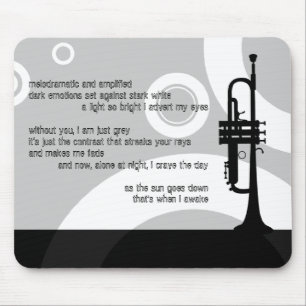 trumpet rings : cave dweller mouse pad