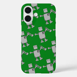 Trumpet Robot iPhone 16 Case