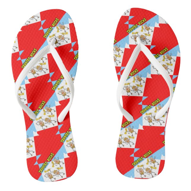 Trumpet Rocks Thongs (Footbed)