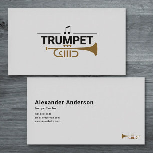 Trumpet Teacher Business Card