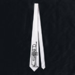 Trumpet Tie<br><div class="desc">Vintage images remastered into unique apparel and accessories.</div>