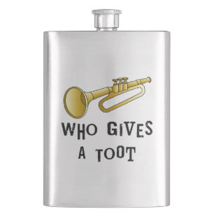 Trumpet Toot Hip Flask
