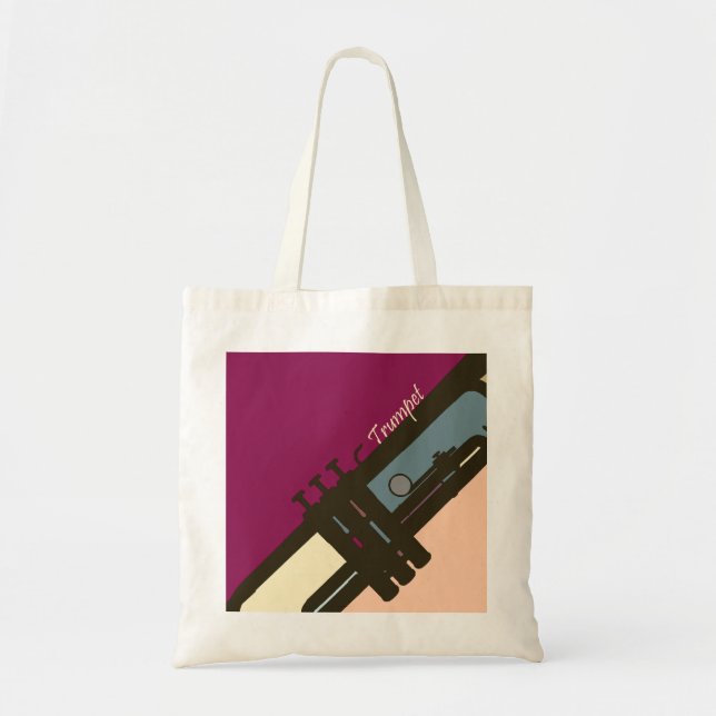 Trumpet Tote Bag (Front)