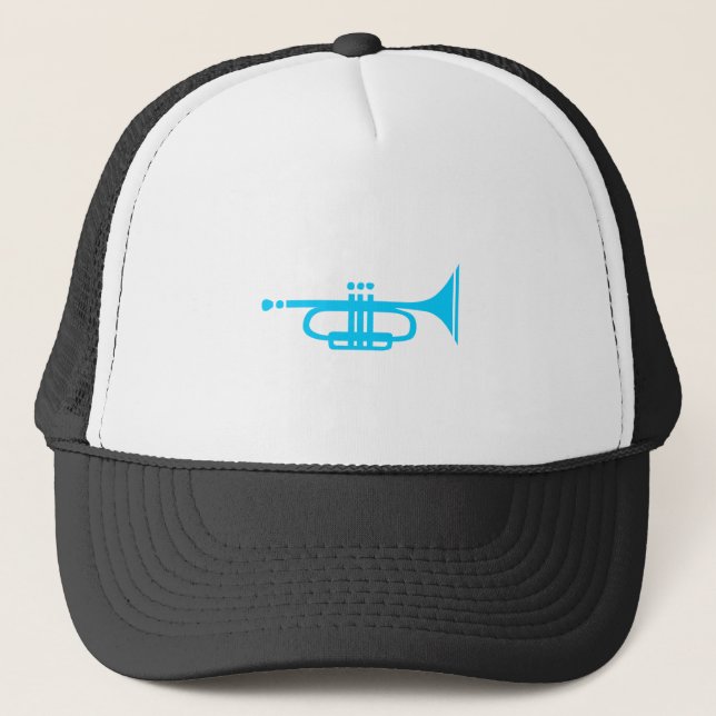 Trumpet Trucker Hat (Front)