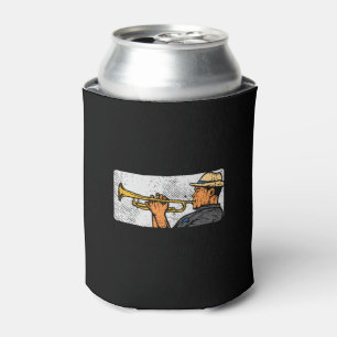 Trumpet - Trumpet Player Retro Gift Can Cooler