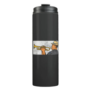 Trumpet - Trumpet Player Retro Gift Thermal Tumbler