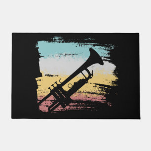 Trumpet Vintage Doormat
