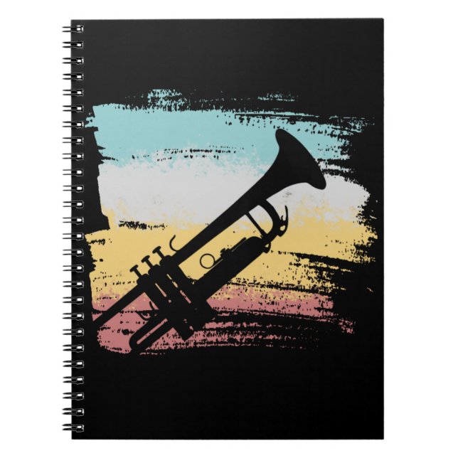 Trumpet Vintage Notebook (Front)