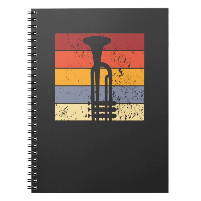 Trumpet Vintage Notebook (Front)