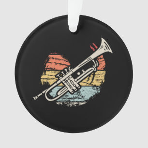 Trumpet Vintage Ornament
