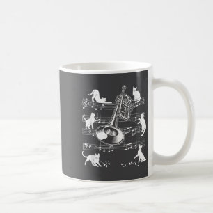 Trumpeter Cats For Cat Loving Trumpet Player  Coffee Mug