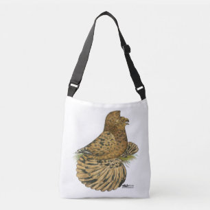 Trumpeter Pigeon Almond Crossbody Bag