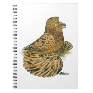 Trumpeter Pigeon Almond Notebook