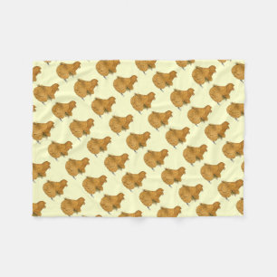 Trumpeter Pigeon Deroy Fleece Blanket