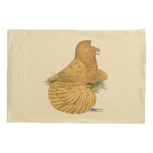 Trumpeter Pigeon Deroy Pillowcase